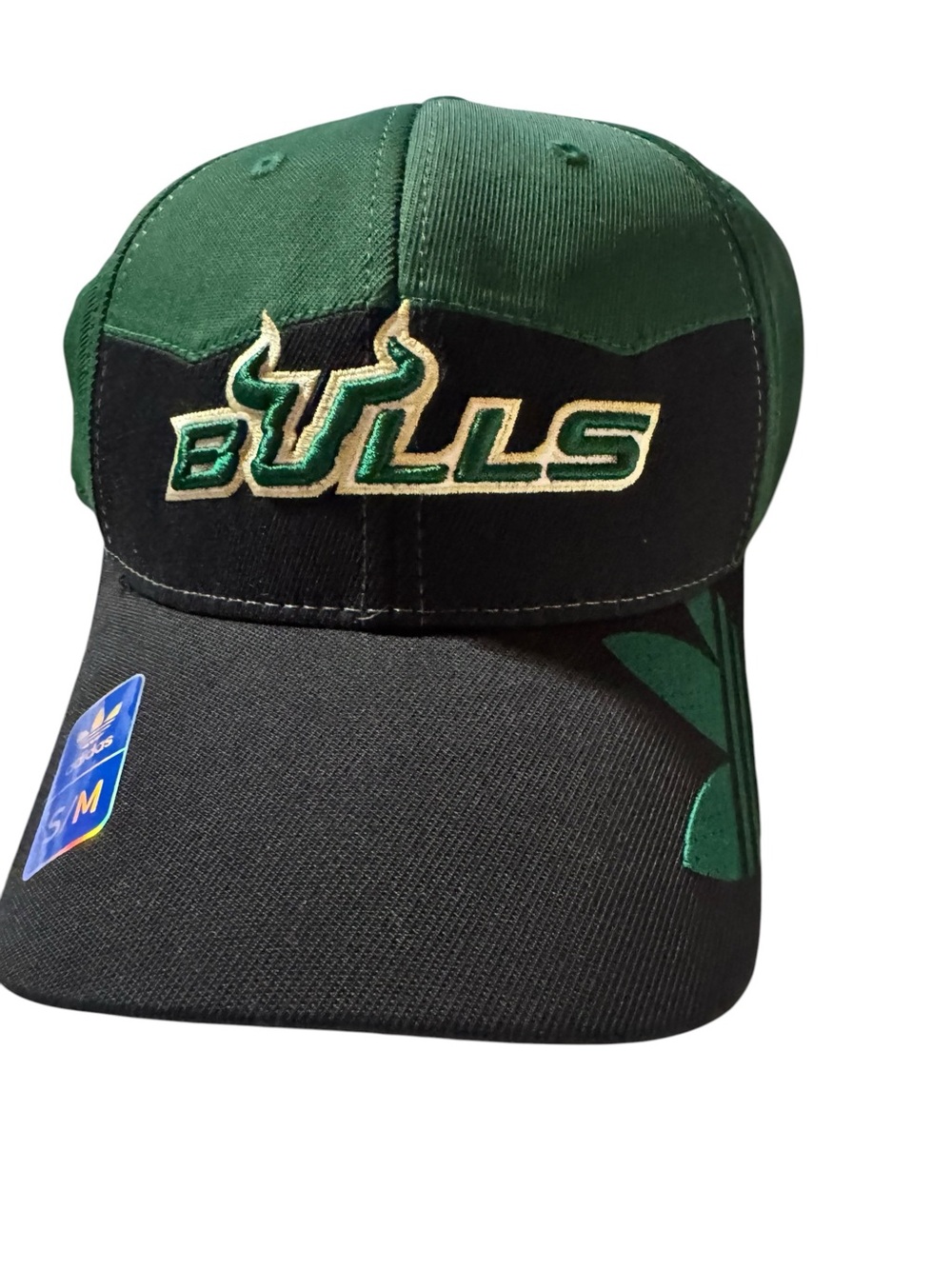 Mitchell & Ness Green and Black South Florida Bulls Hat